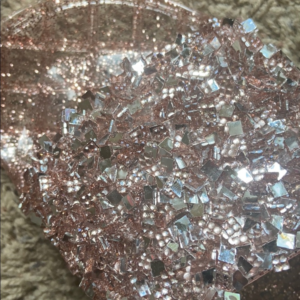 🌹🌹SOLD🌹🌹Rose Gold Bedazzled Embellished Slides - Picture 6 of 6